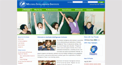 Desktop Screenshot of multipleintelligences.org